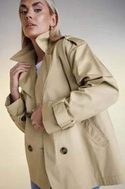 Short Trench Coat