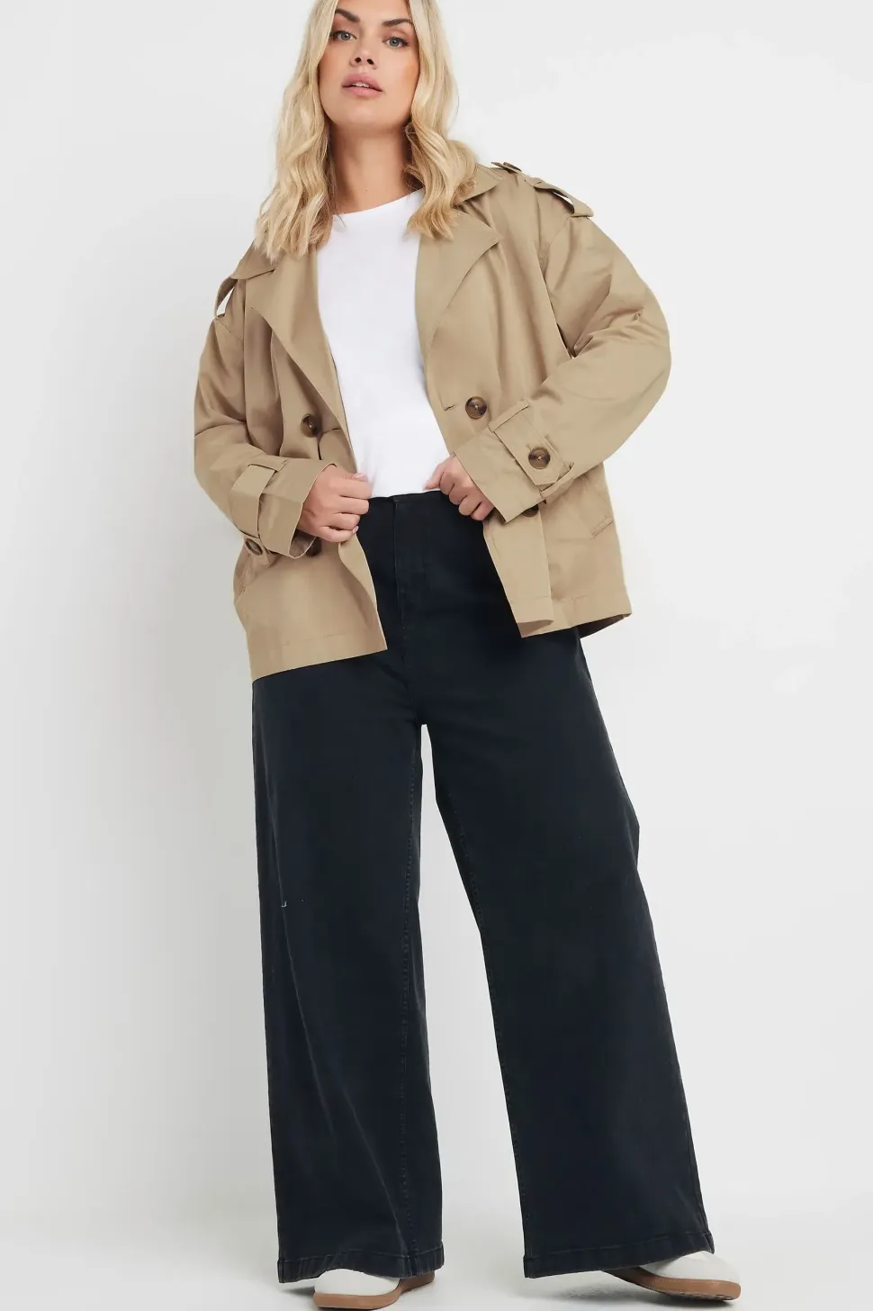 Short Trench Coat