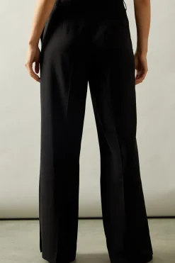 Side Split Flare Trousers
