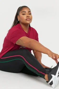 Side Stripe Leggings.