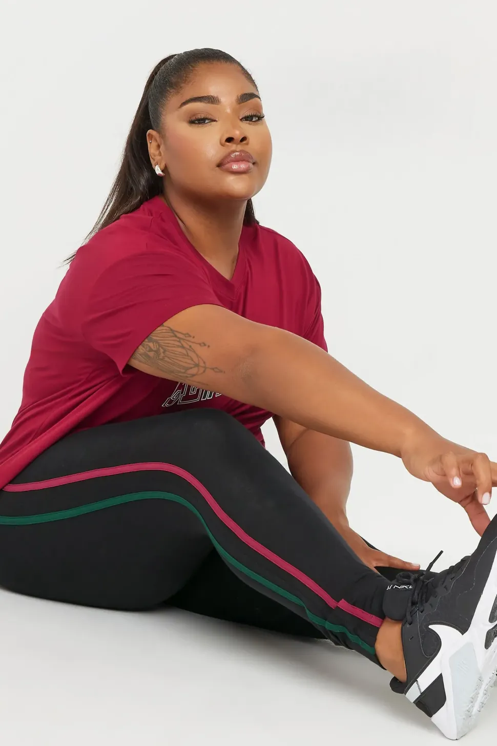 Side Stripe Leggings.
