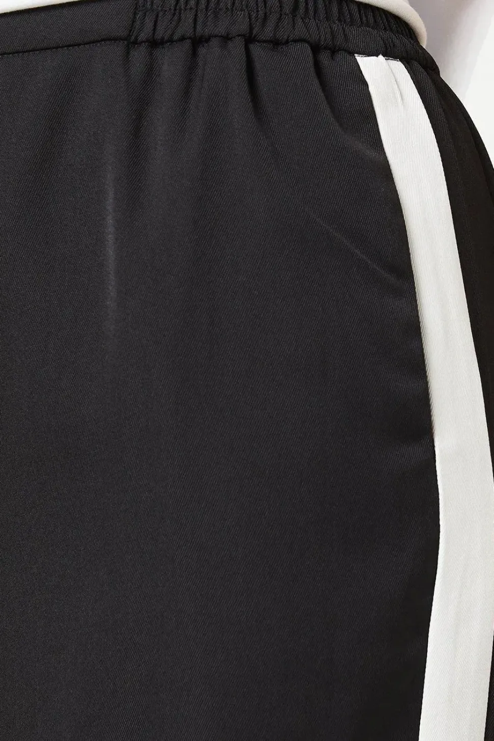 Side Stripe Pull On Wide Leg Trouser