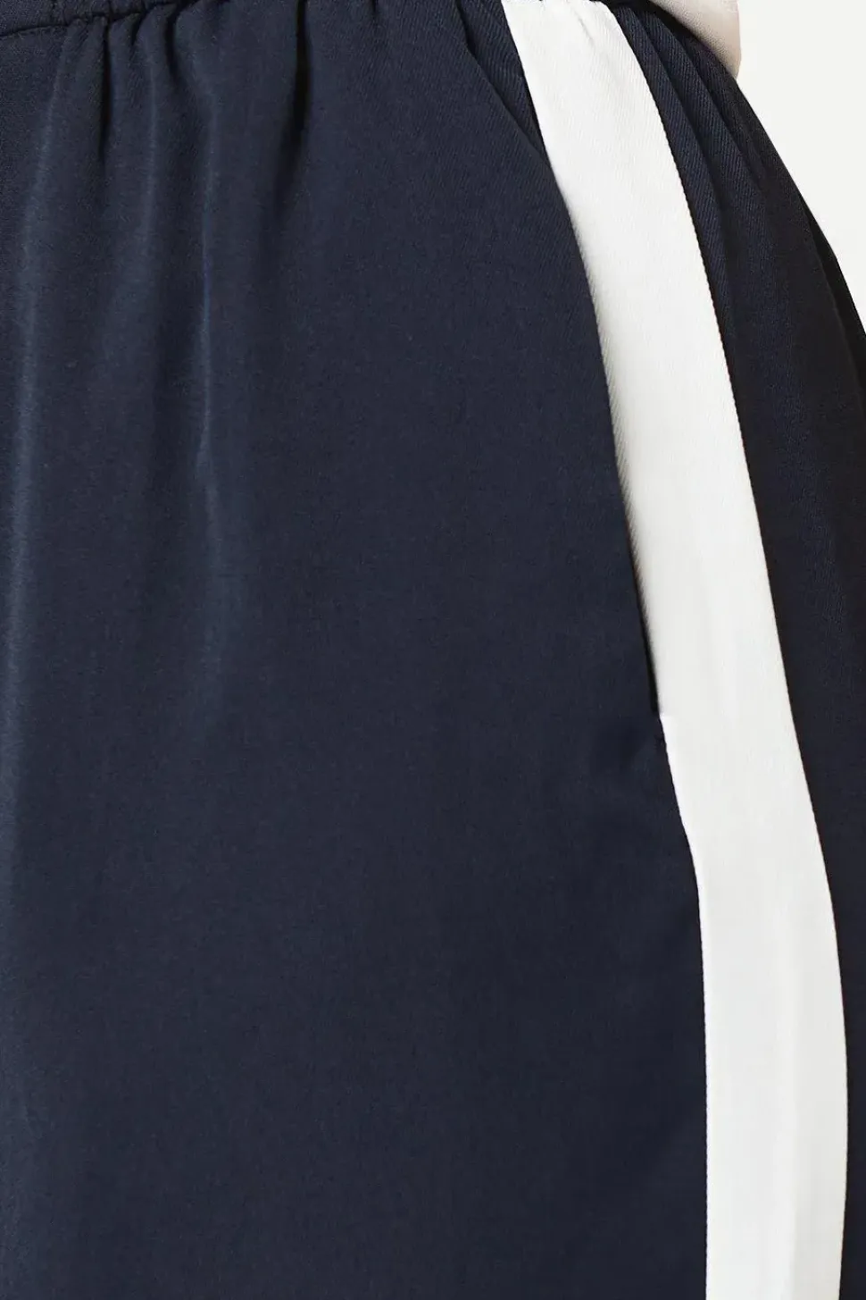 Side Stripe Pull On Wide Leg Trouser