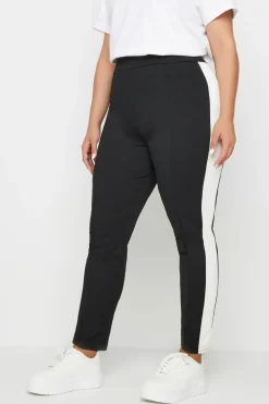 Side Stripe Tapered Trousers
