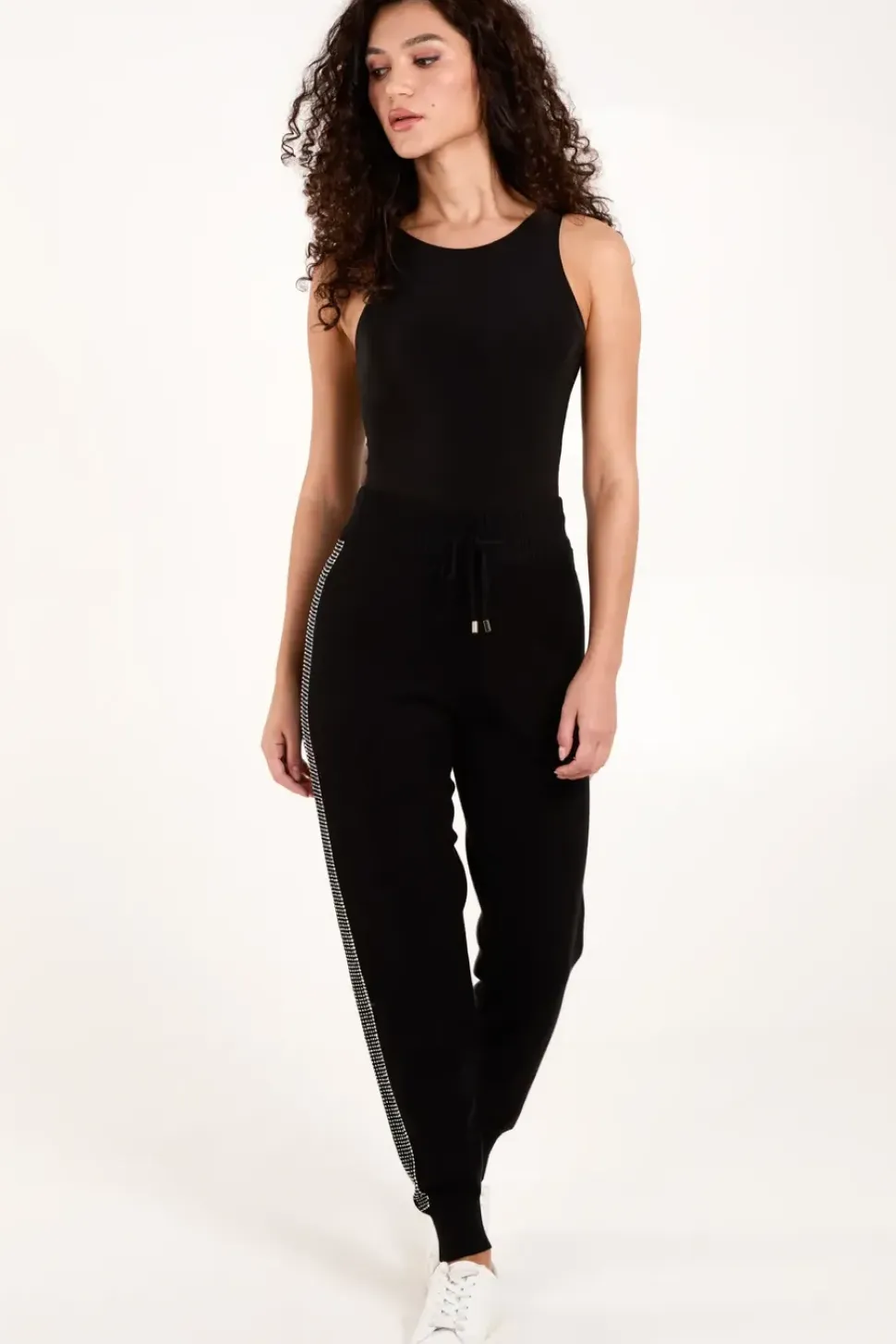 Silver Studded Leggings