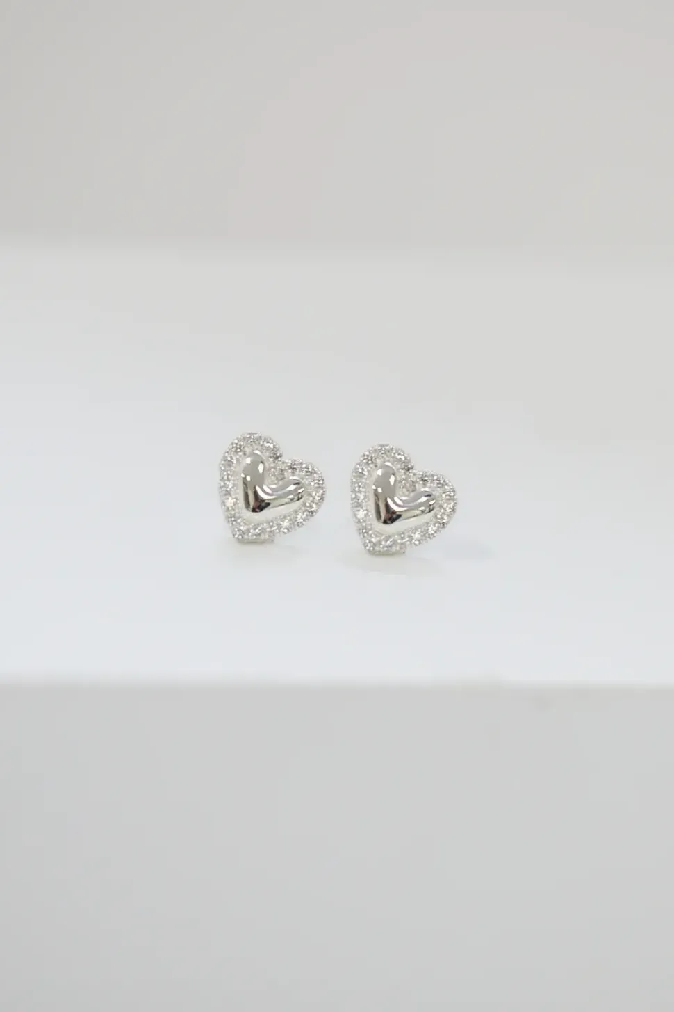 Simply Silver Sterling Silver 925 With Cubic Zirconia Wrapped In Love Intertwined Drop Earrings