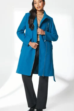 Single Breasted Mid Length Coat
