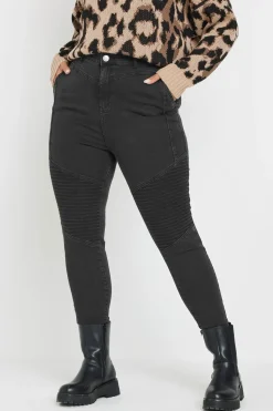 Skinny Biker Jeans