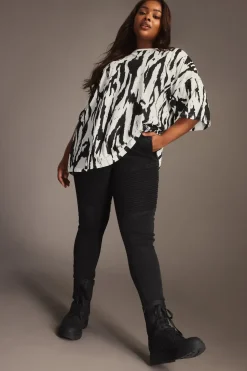 Skinny Biker Jeans