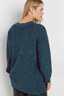 Sleeved Knitted Jumper