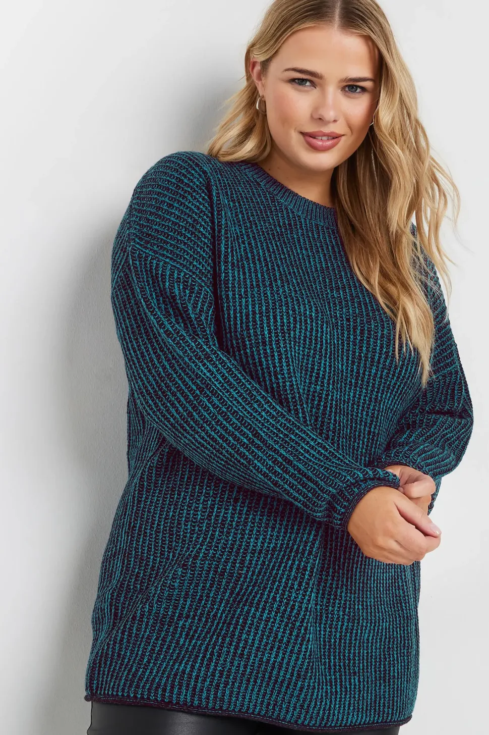 Sleeved Knitted Jumper
