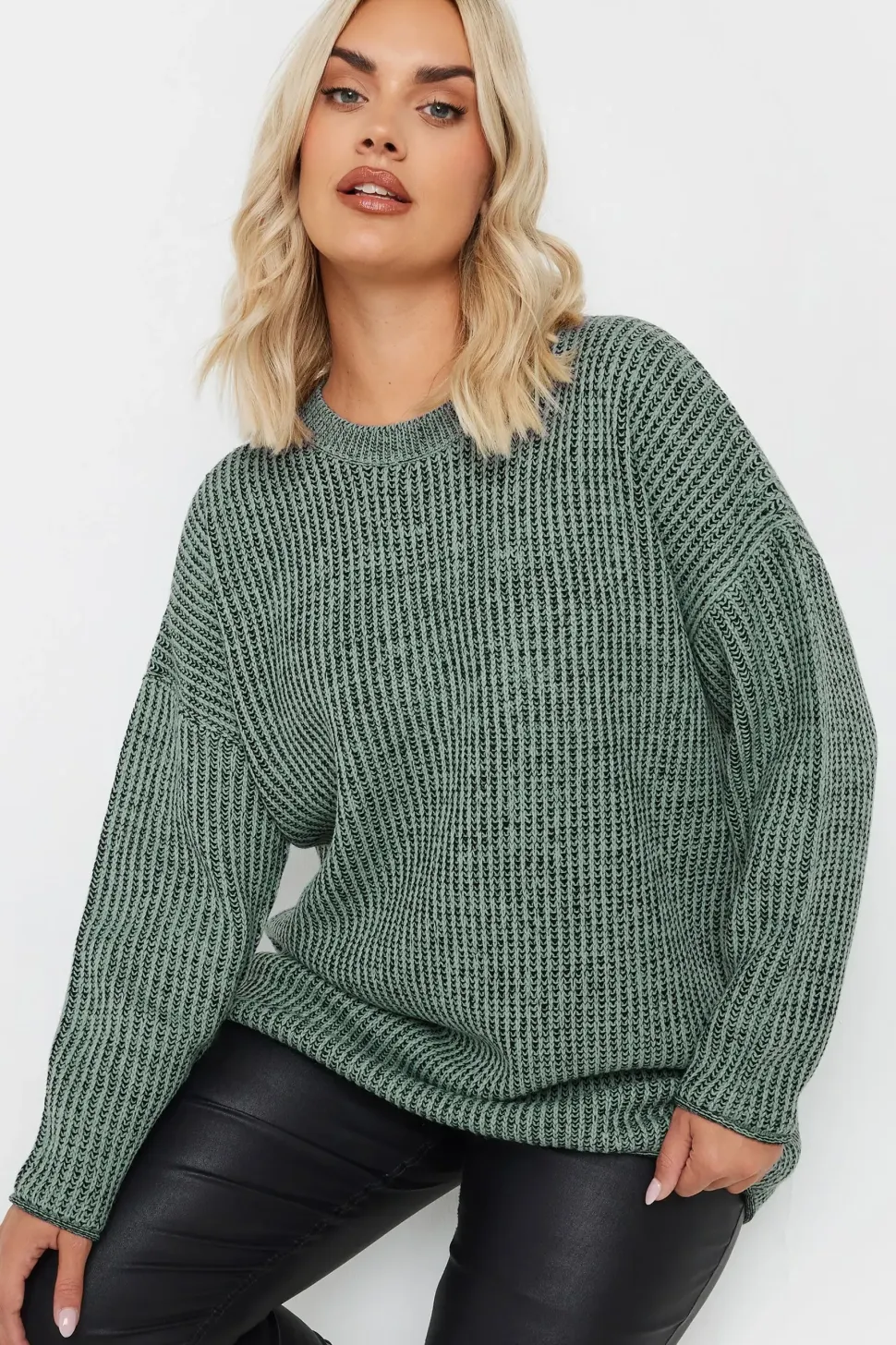 Sleeved Knitted Jumper