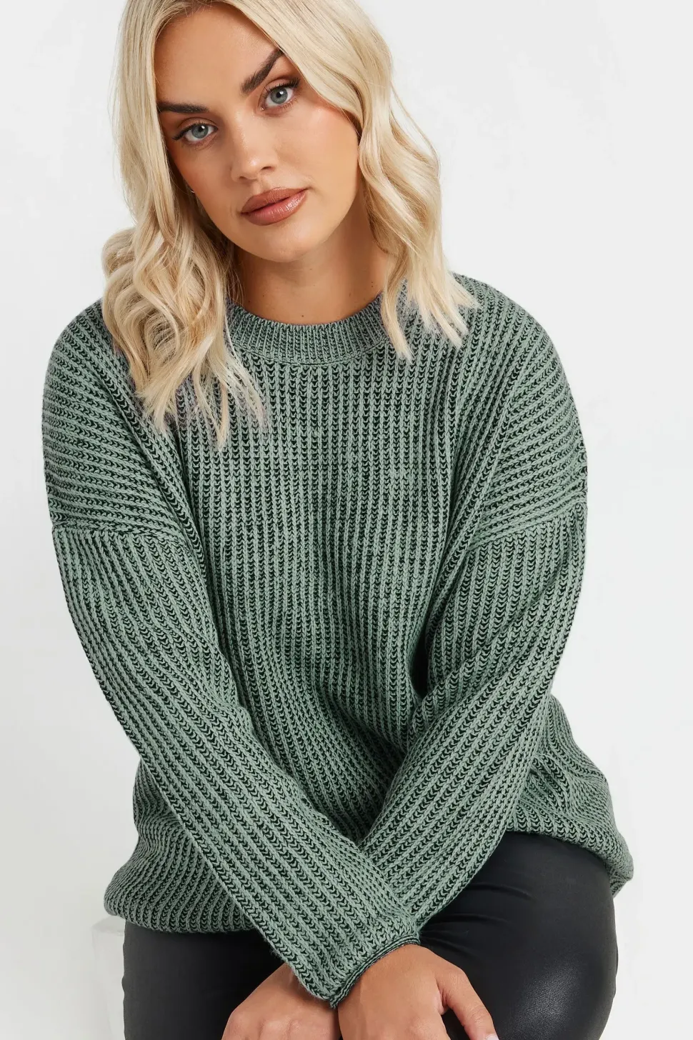 Sleeved Knitted Jumper