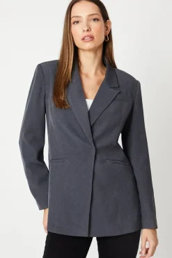 Slim Fit Clean Blazer