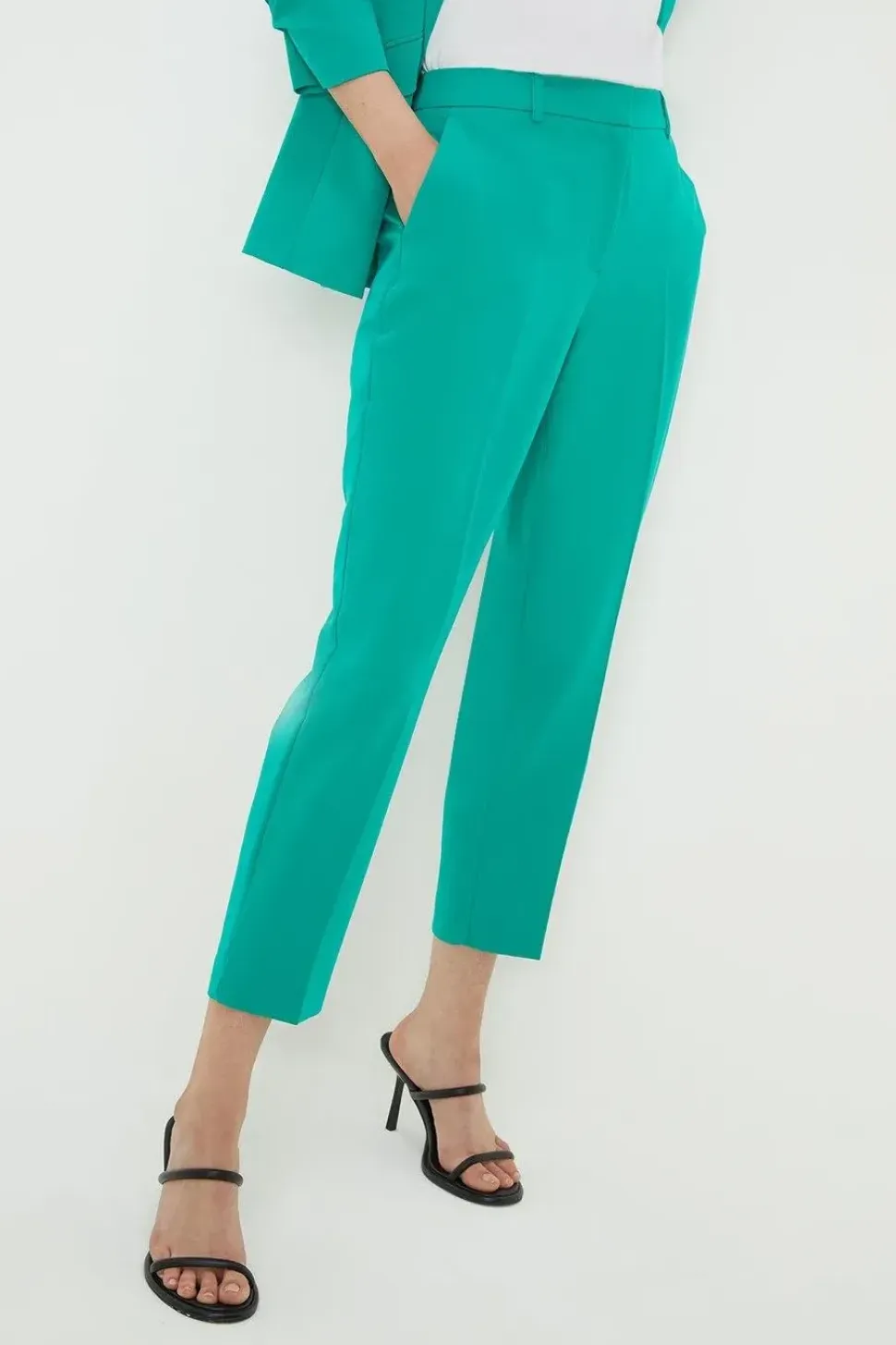 Slim Leg Tailored Ankle Grazer Trouser