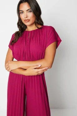 Slink Jersey Pleated Jumpsuit