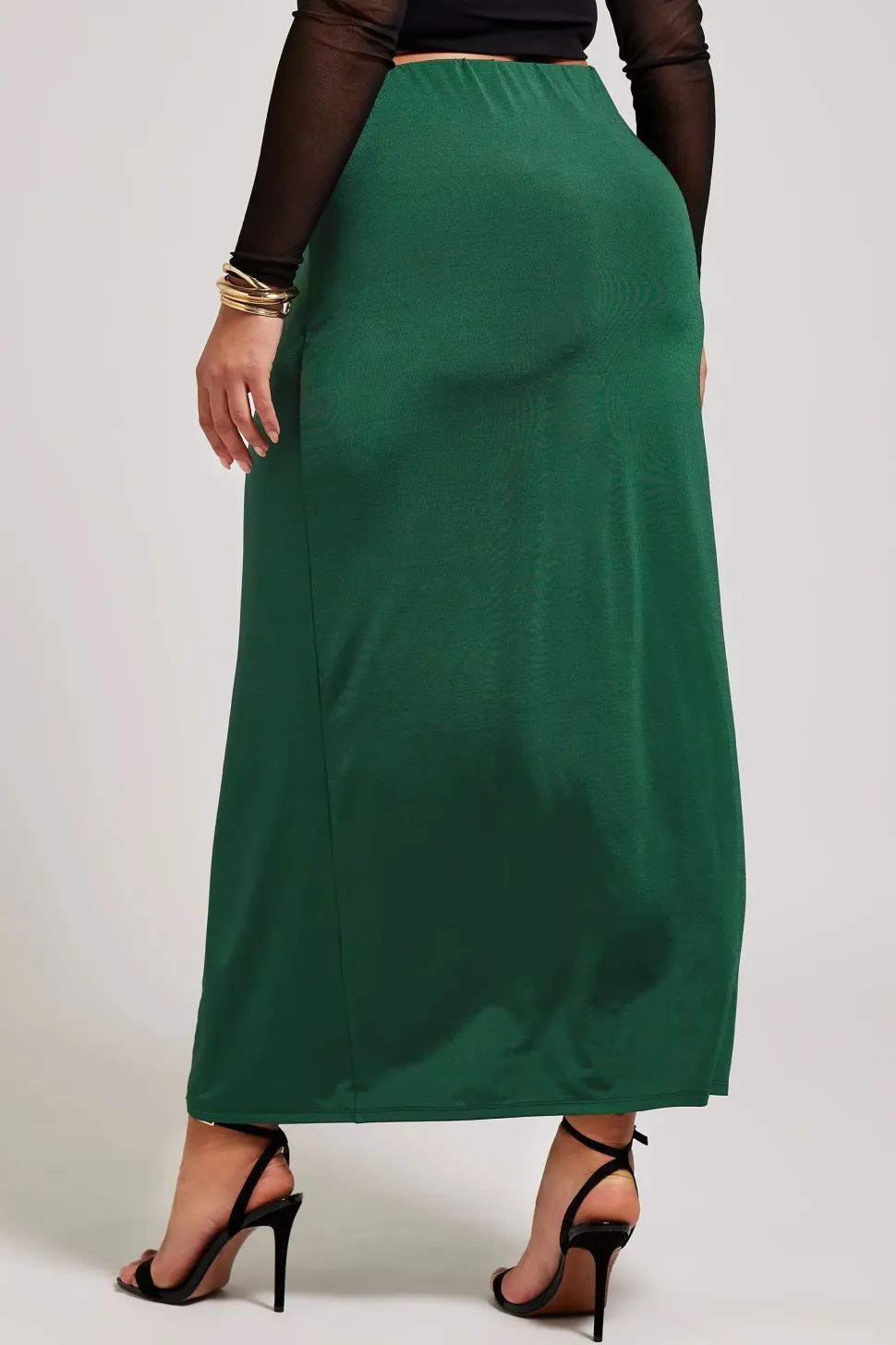Slinky Maxi Skirt