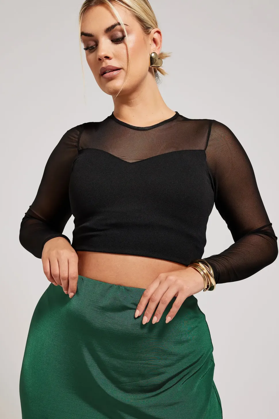 Slinky Maxi Skirt