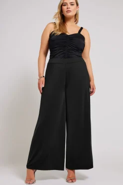 Slinky Wide Leg Trousers