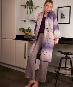 Sloe Joes Ombre Longline Cardigan