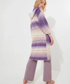 Sloe Joes Ombre Longline Cardigan