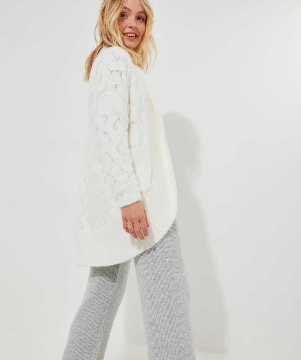 Sloe Joes Oversized Slouchy Cardigan
