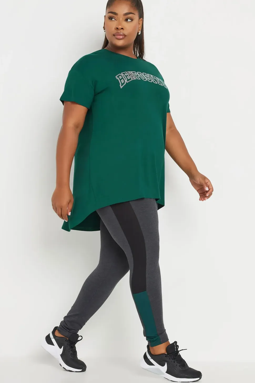 Slogan Print Top