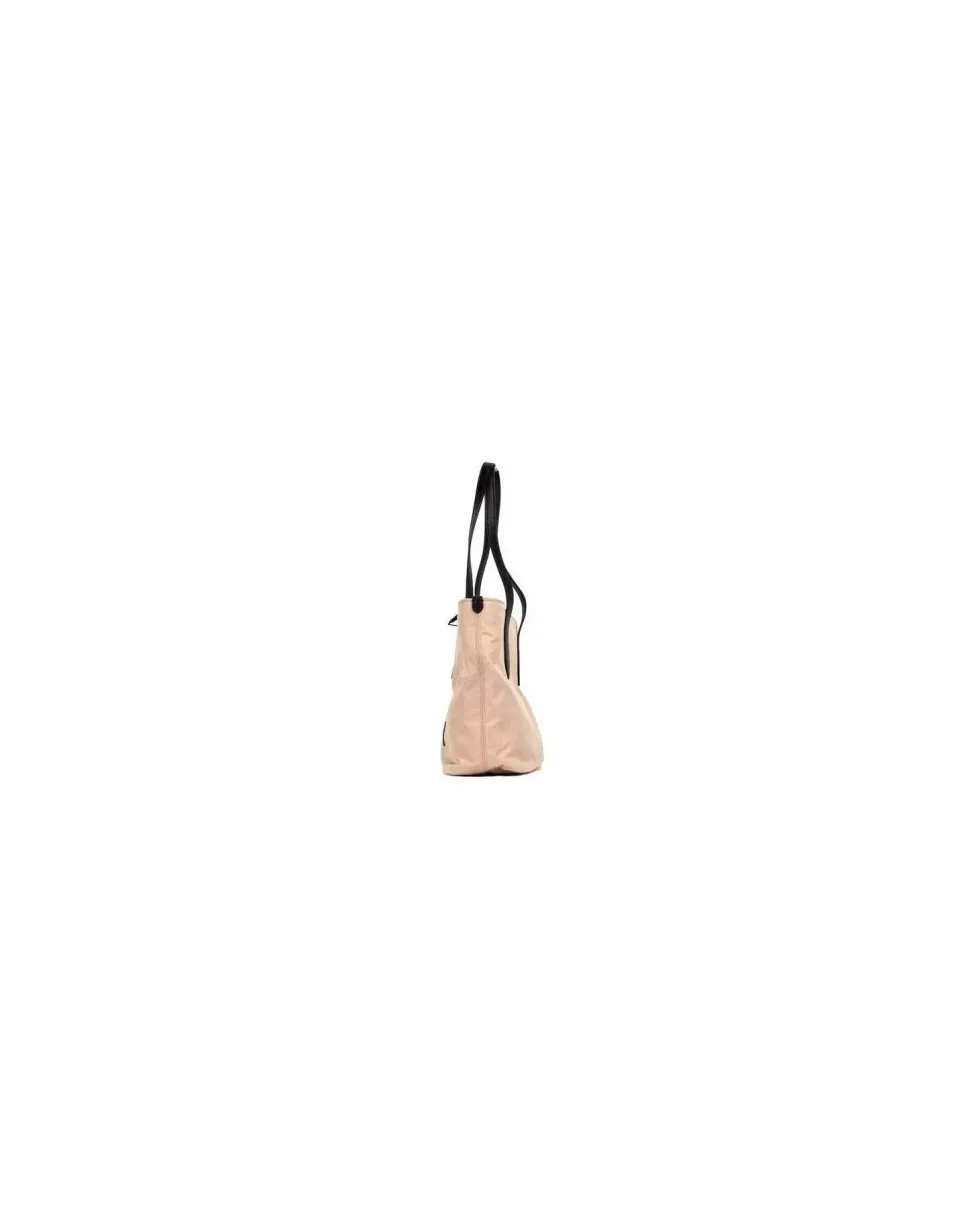 Small TB Bag Beige Canvas Tote
