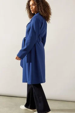 Smart Longline Belted Coat