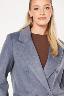 Smart Pocket Detail Blazer Coat