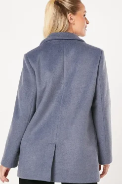 Smart Pocket Detail Blazer Coat