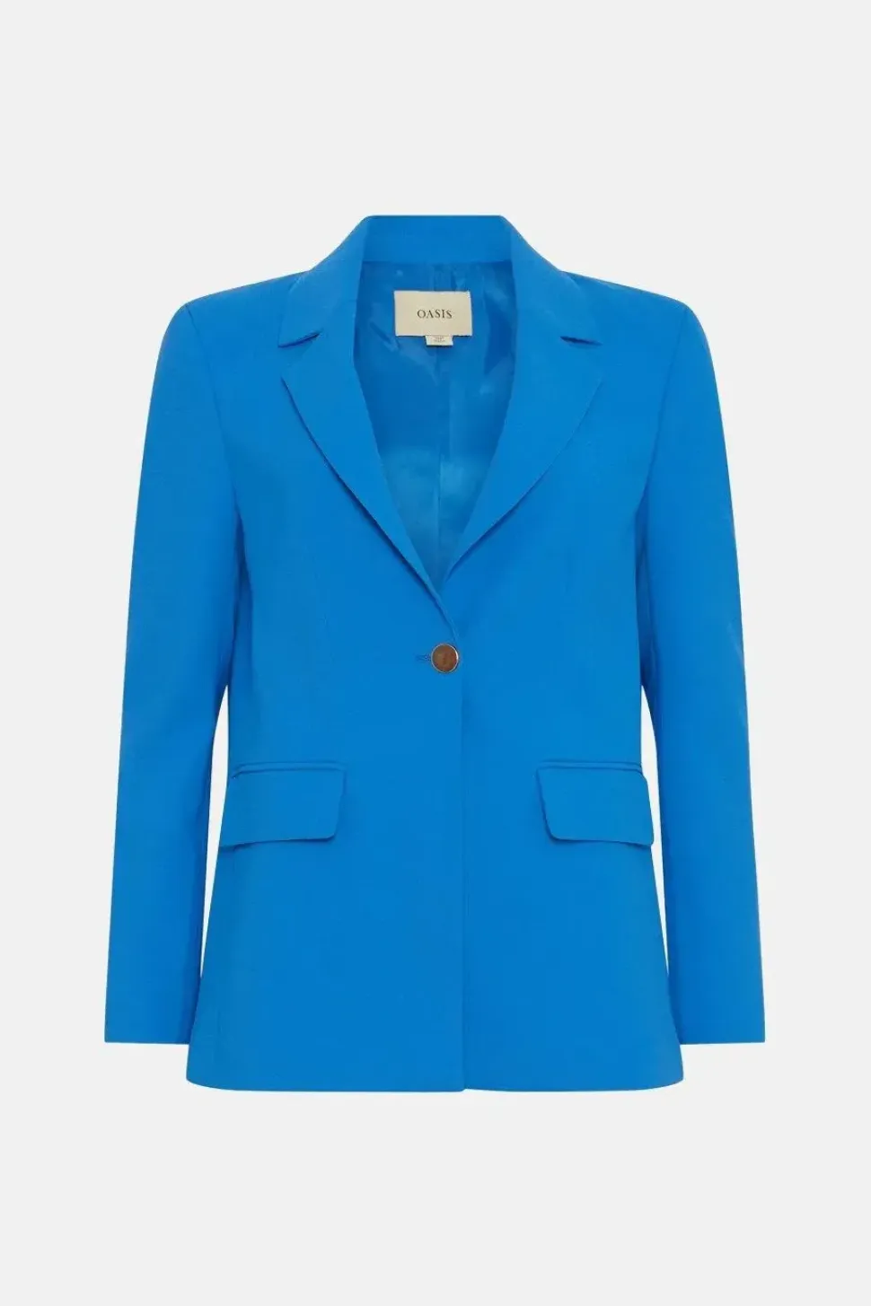 Smart Tailored Button Detail Blazer
