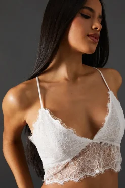 Soft Lace Cross Back Bralette