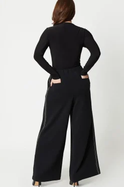 Soft Touch Jersey Palazzo Pull On Trouser