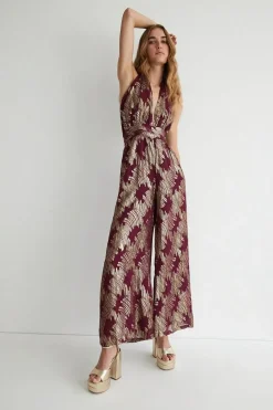 Sparkle Halter Neck Jumpsuit