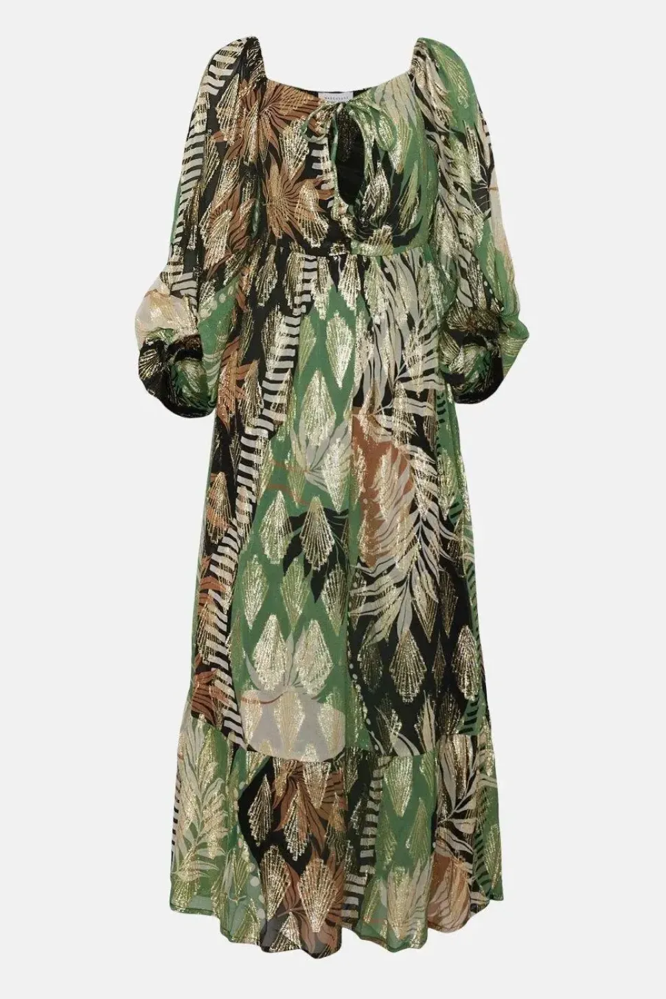Sparkle Printed Maxi Dress