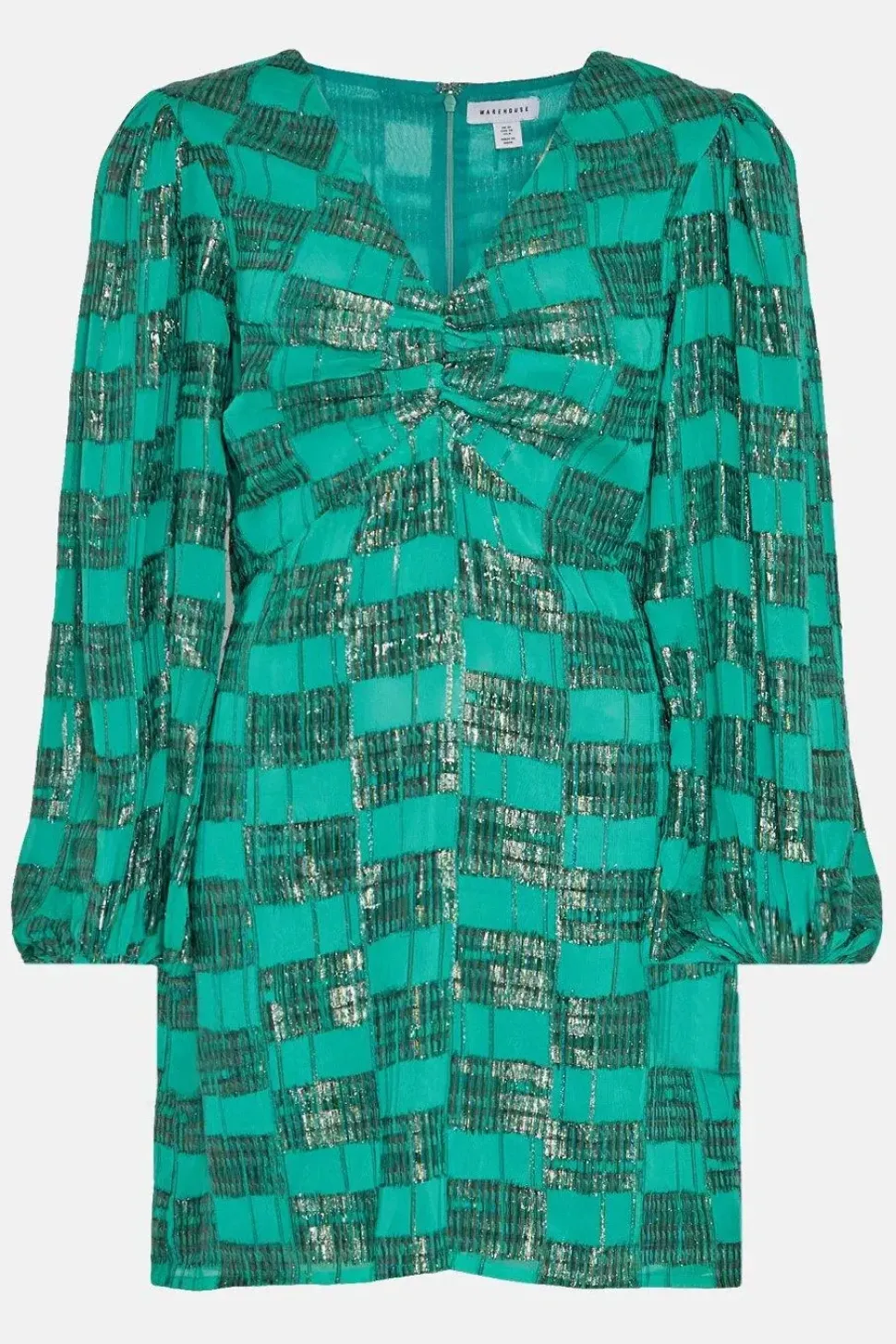 Sparkle Rainbow V Neck Mini Dress