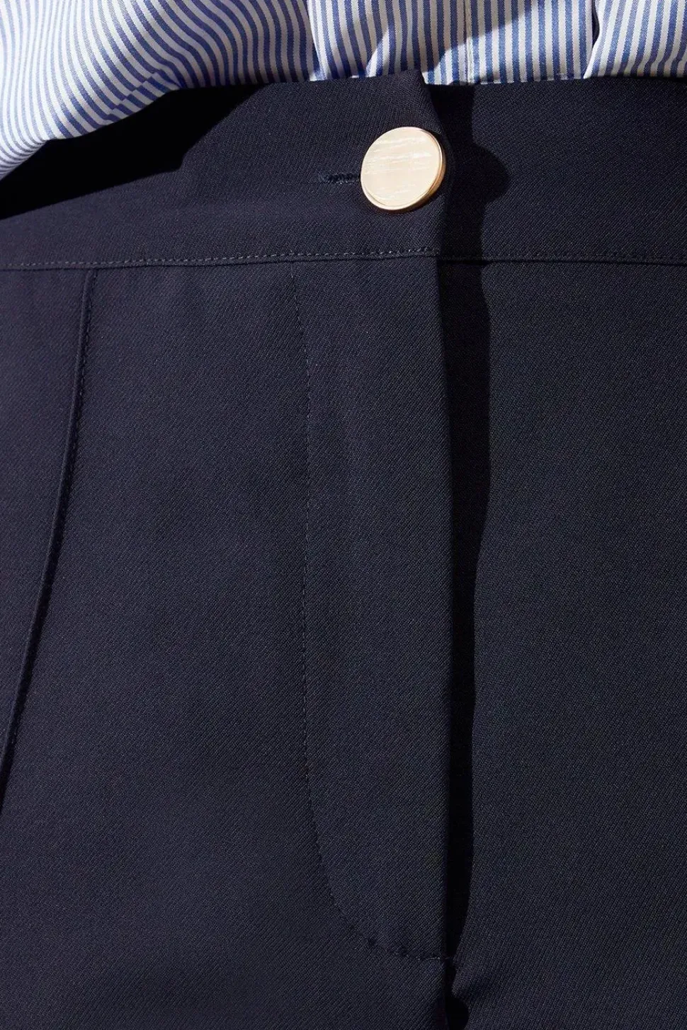 Split Hem Tapered Trousers