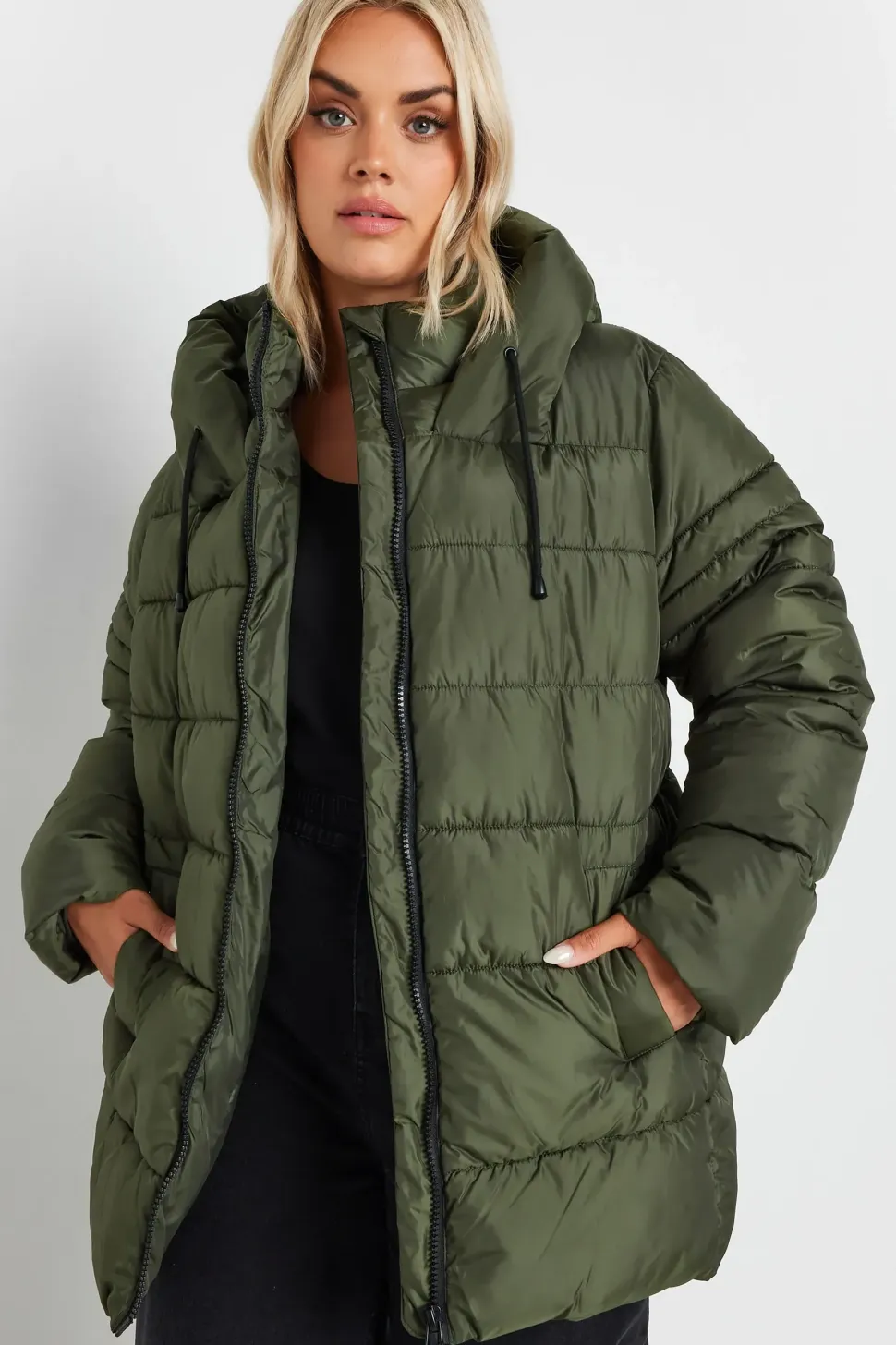 Sporty Puffer Coat