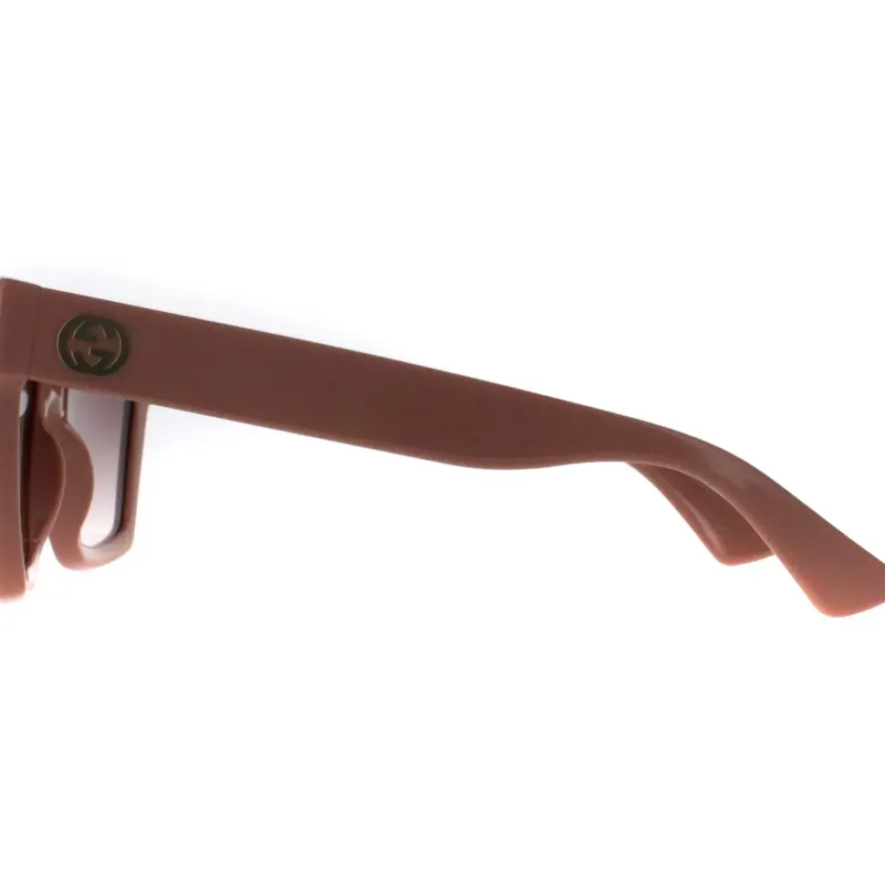 Square Black and Gold Grey Sunglasses