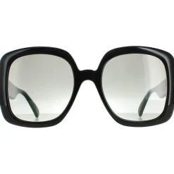 Square Black Black Sunglasses