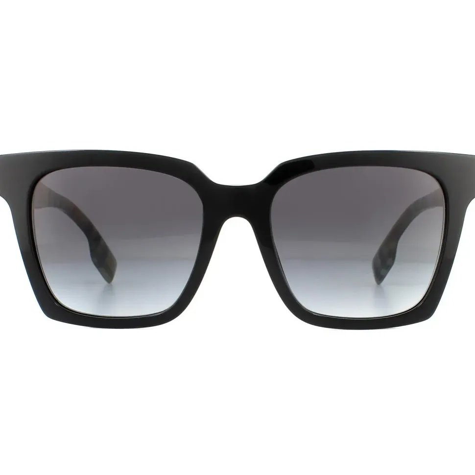 Square Black Grey Gradient BE4335 Sunglasses