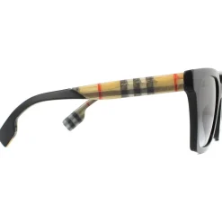 Square Black Grey Gradient BE4335 Sunglasses