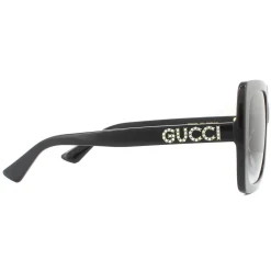 Square Black Grey Gradient Sunglasses