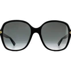 Square Black Grey Gradient Sunglasses
