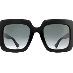 Square Black Grey Gradient Sunglasses