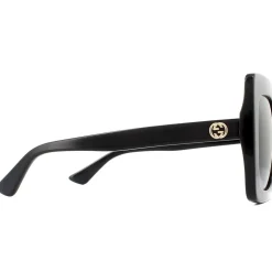 Square Black Grey Gradient Sunglasses