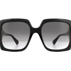 Square Black Grey Gradient Sunglasses