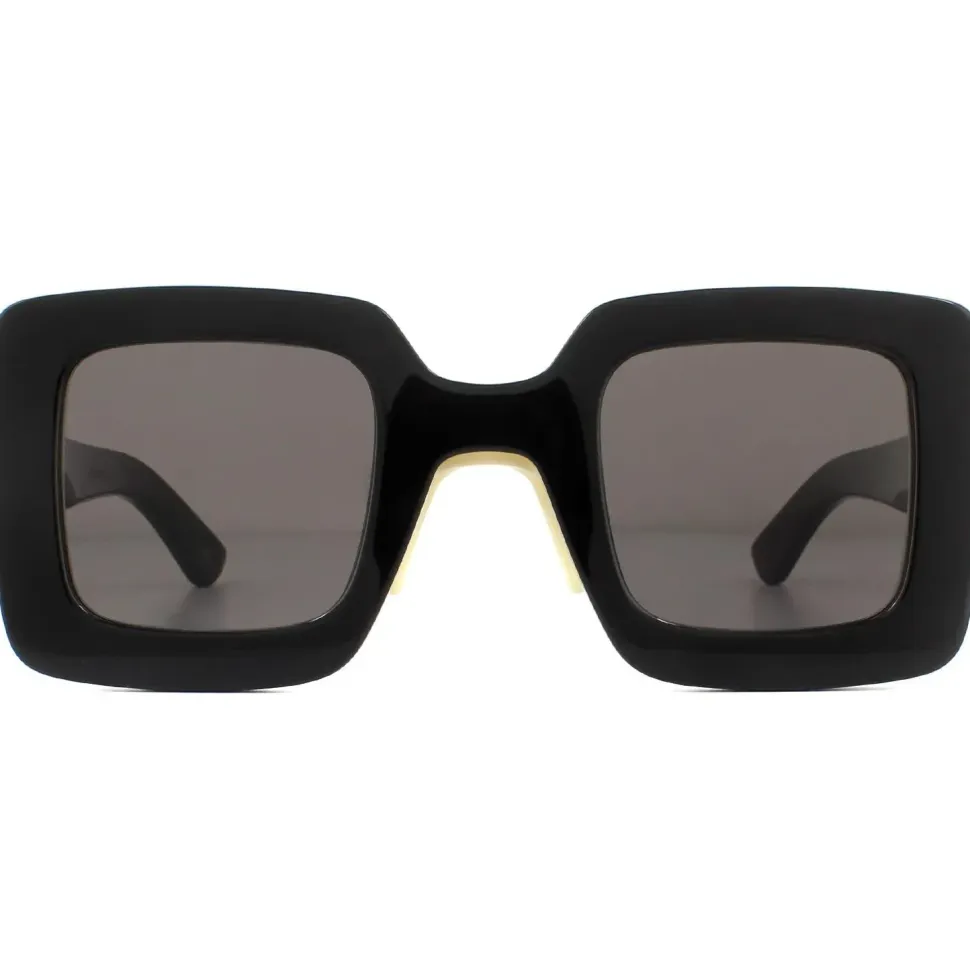 Square Black Grey Sunglasses