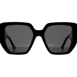 Square Black Grey Sunglasses